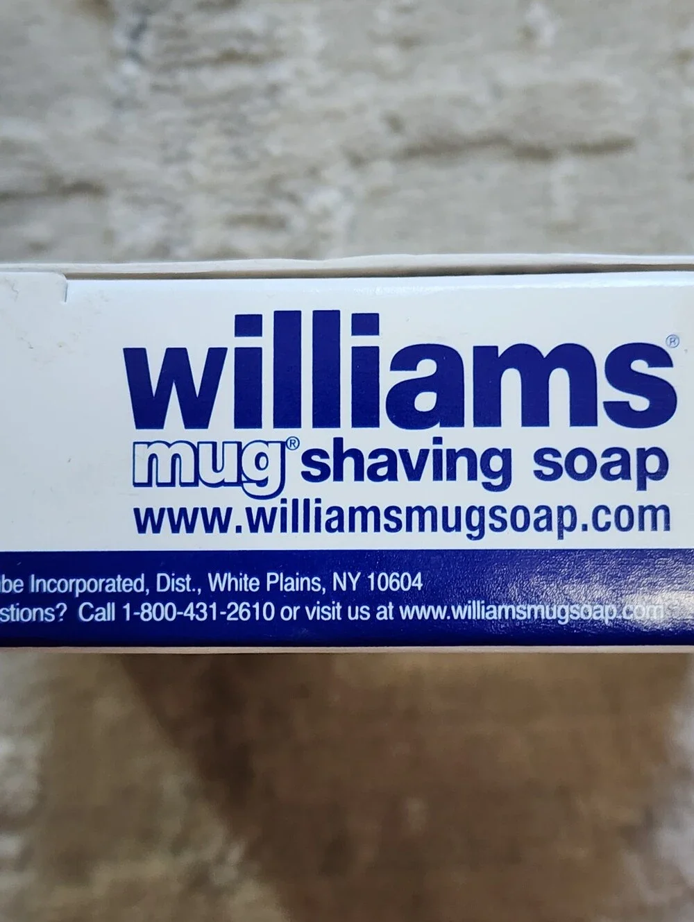 New Vintage Old Stock / Discontinued Williams Mug Shaving Bar Soap